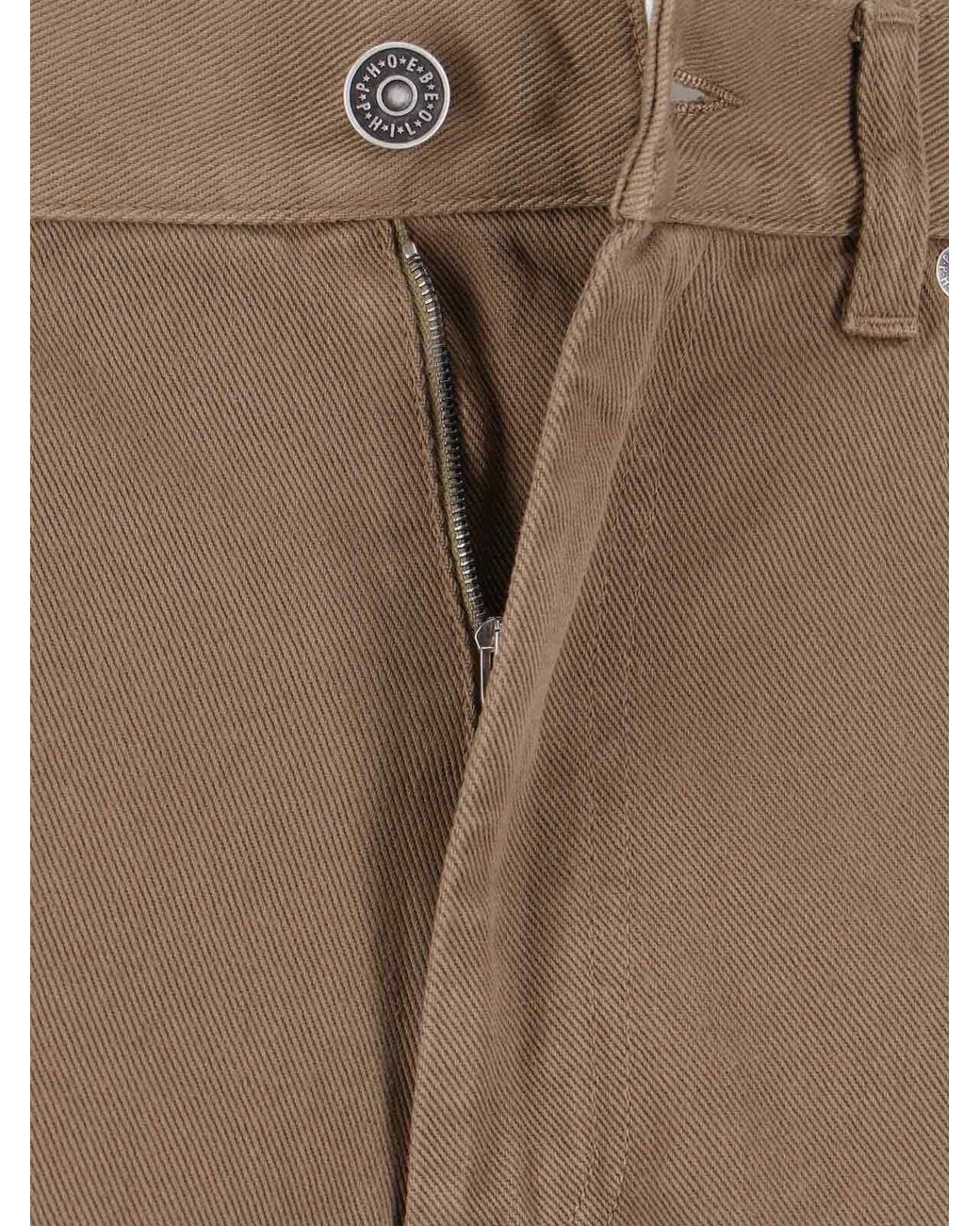 Phoebe Philo Brown Straight Jeans