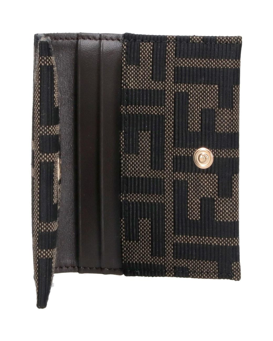 Fendi Black Cardholder "Ff"