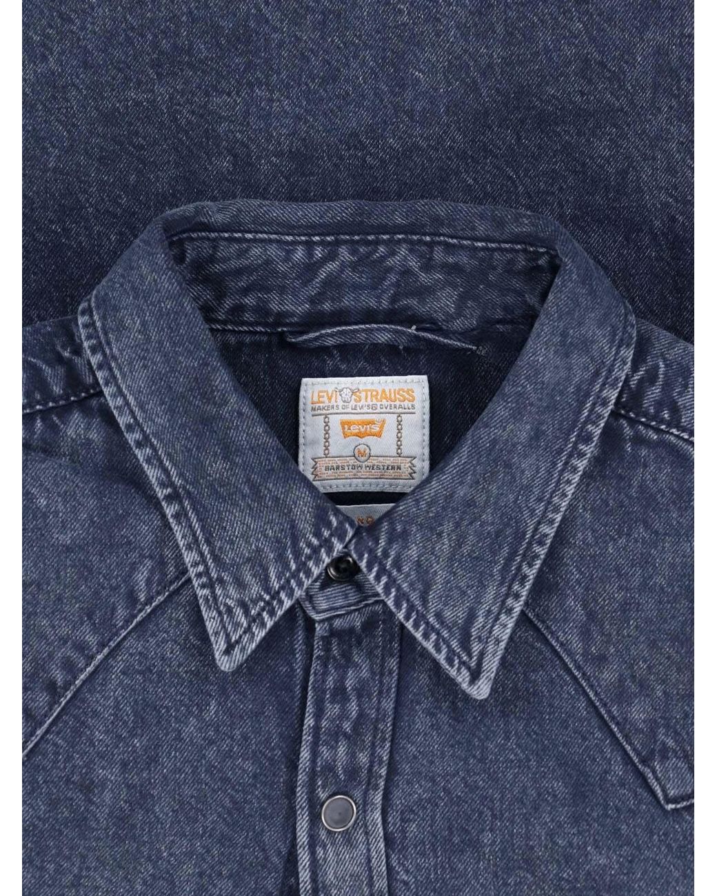 Levi's Strauss Blue Shirt “Barstow” for men