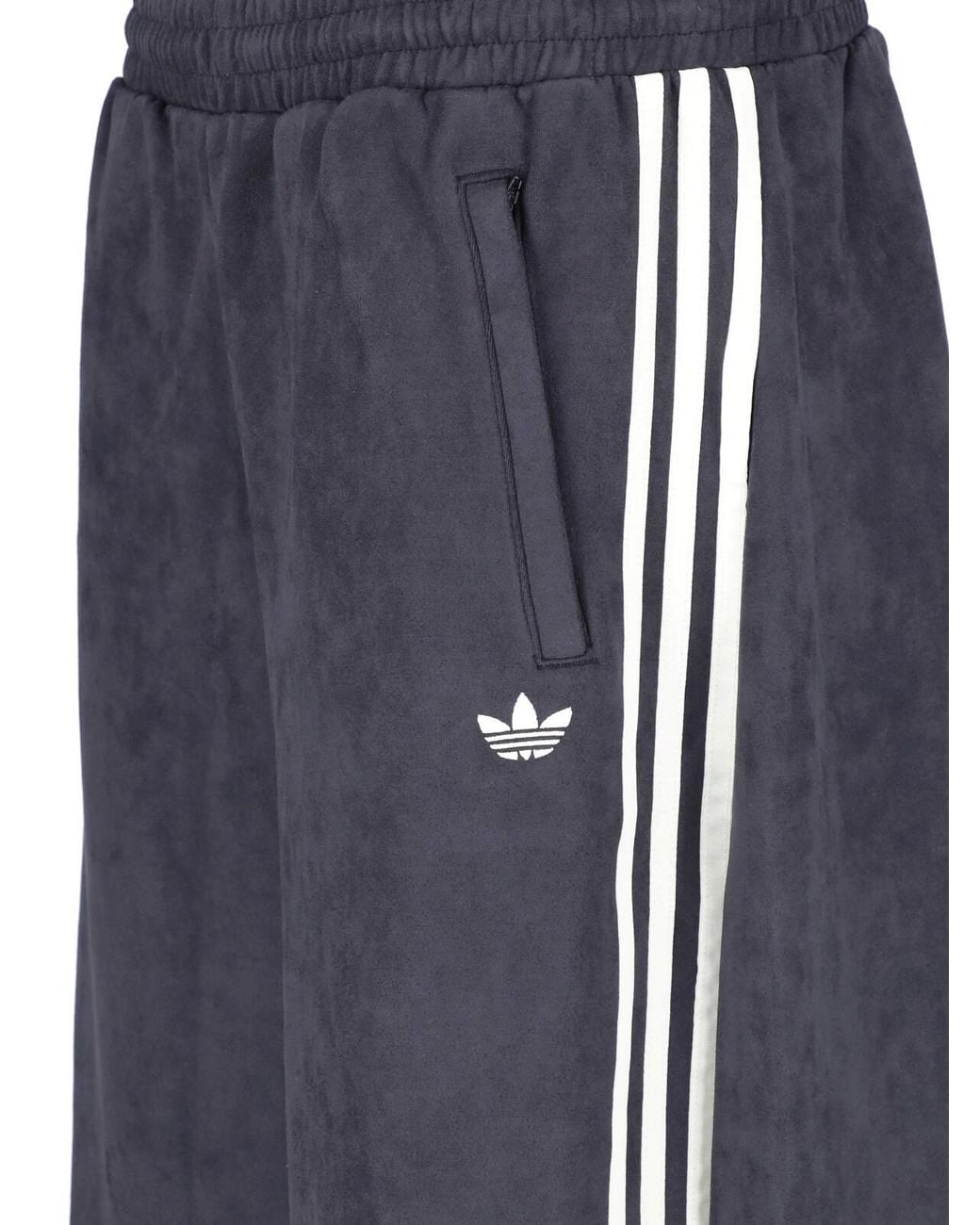 Adidas Blue Wide Sweatpants "Adilenium"