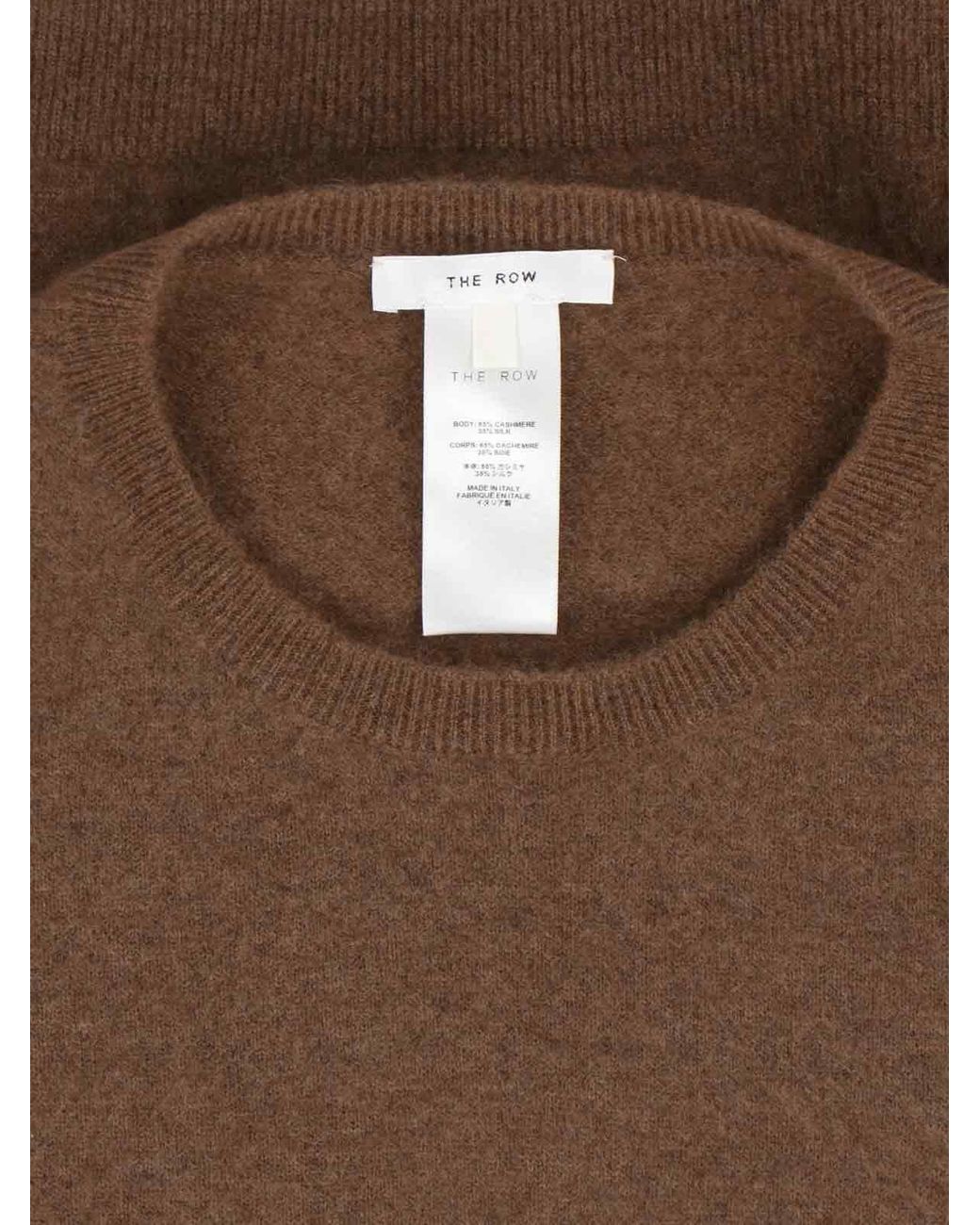 The Row Brown Sweaters