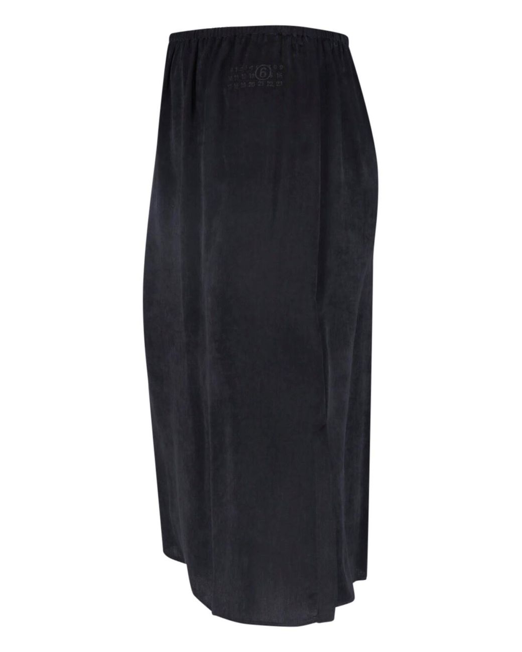 MM6 by Maison Margiela Blue Midi Skirt