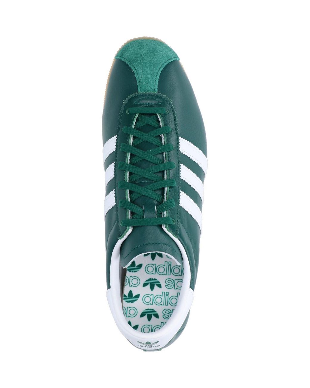 Adidas Green Retro Court Low-Top Sneakers for men