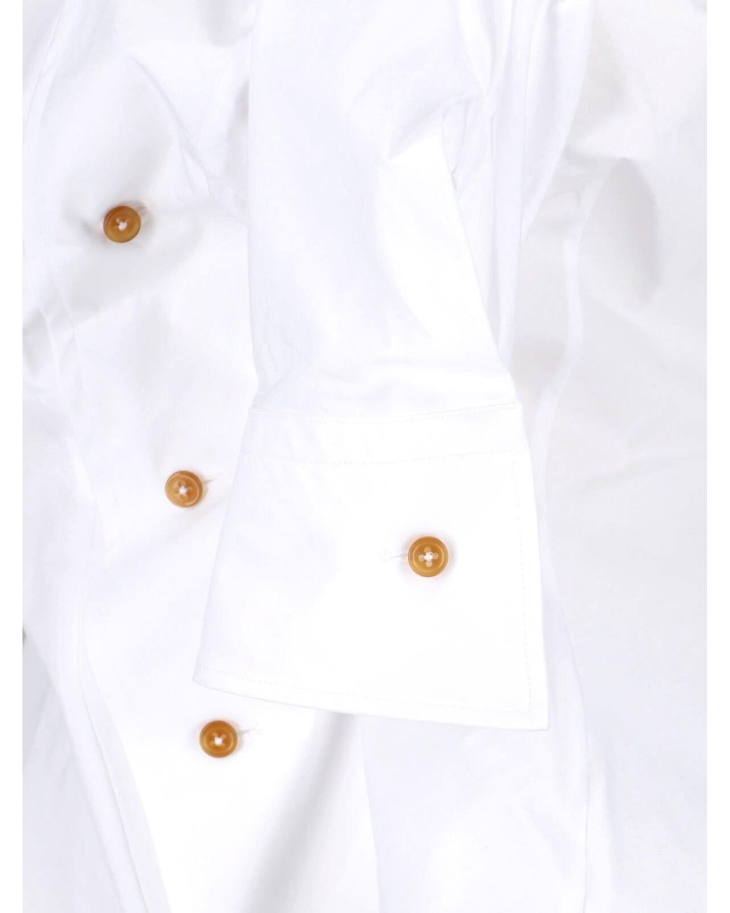 Vivienne Westwood White Drunken Shirt