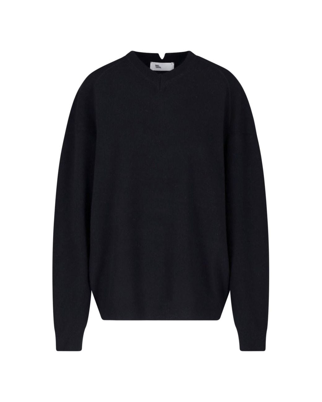 Sibel Saral Blue Wool Sweater "Kerem"