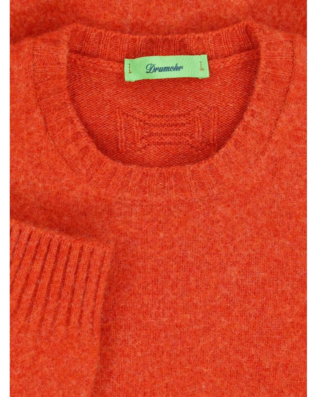 Drumohr Red Lambswool Sweater for men