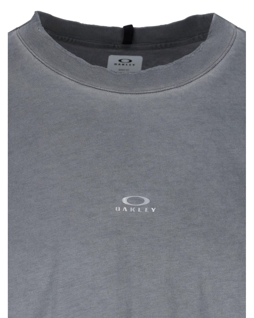 Oakley Gray T-Shirt “Latitude Veil” for men