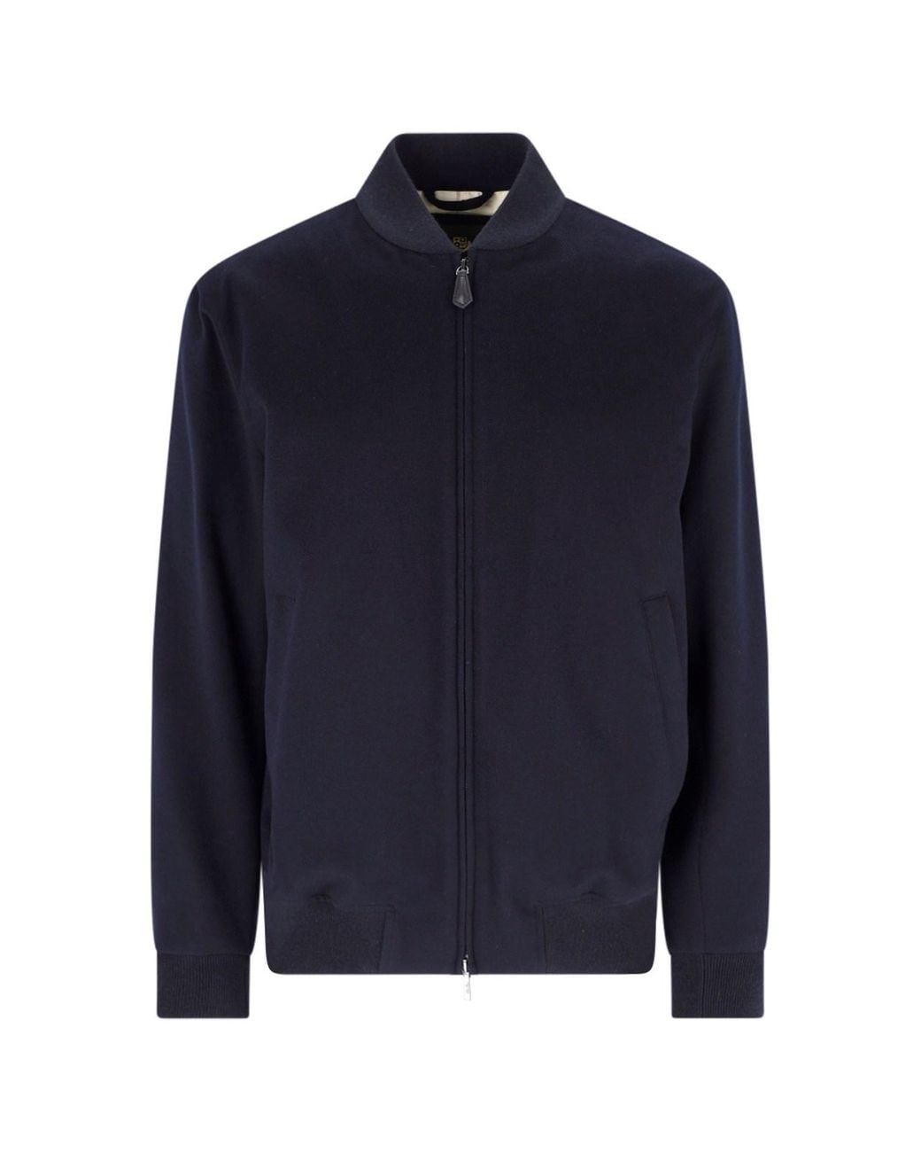 Loro Piana Blue Cashmere Bomber for men