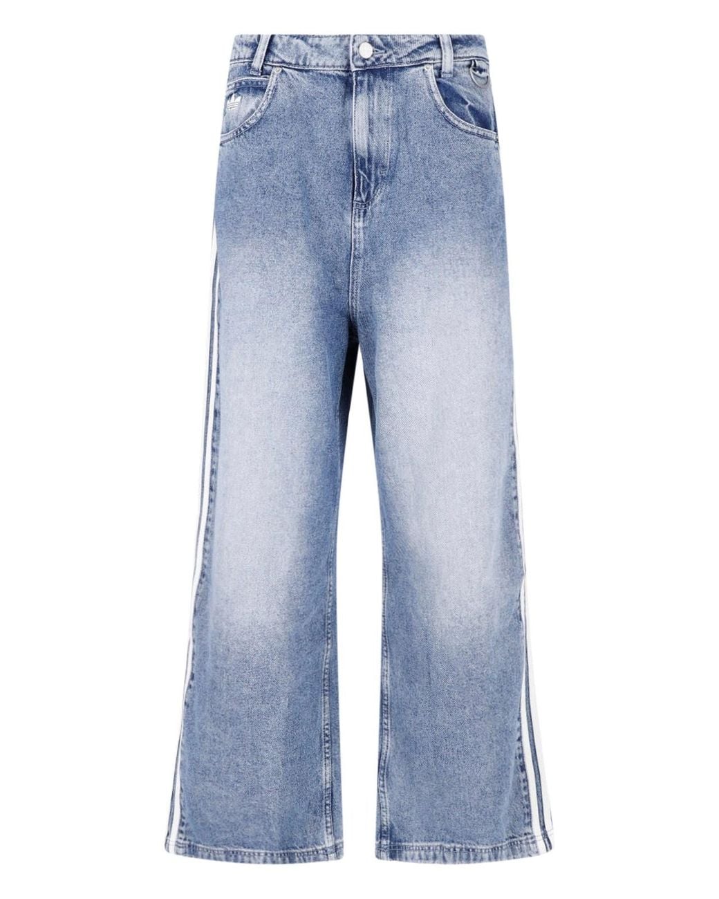 Adidas Blue Wide Jeans "Adilenium Season 6"