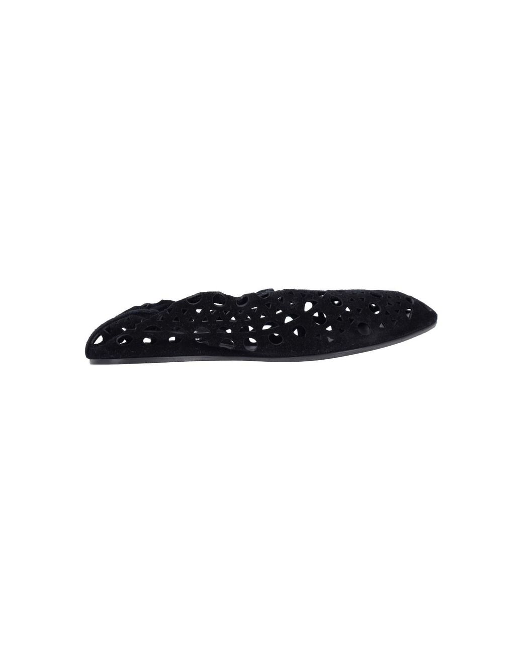 Alaïa Black Flat Shoes "Vienne"
