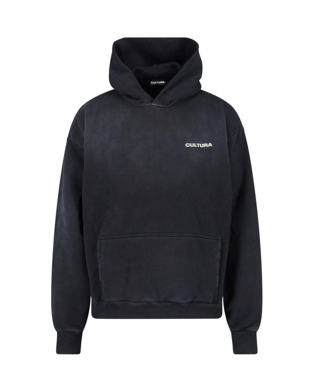 Cultura Blue Logo Hoodie for men