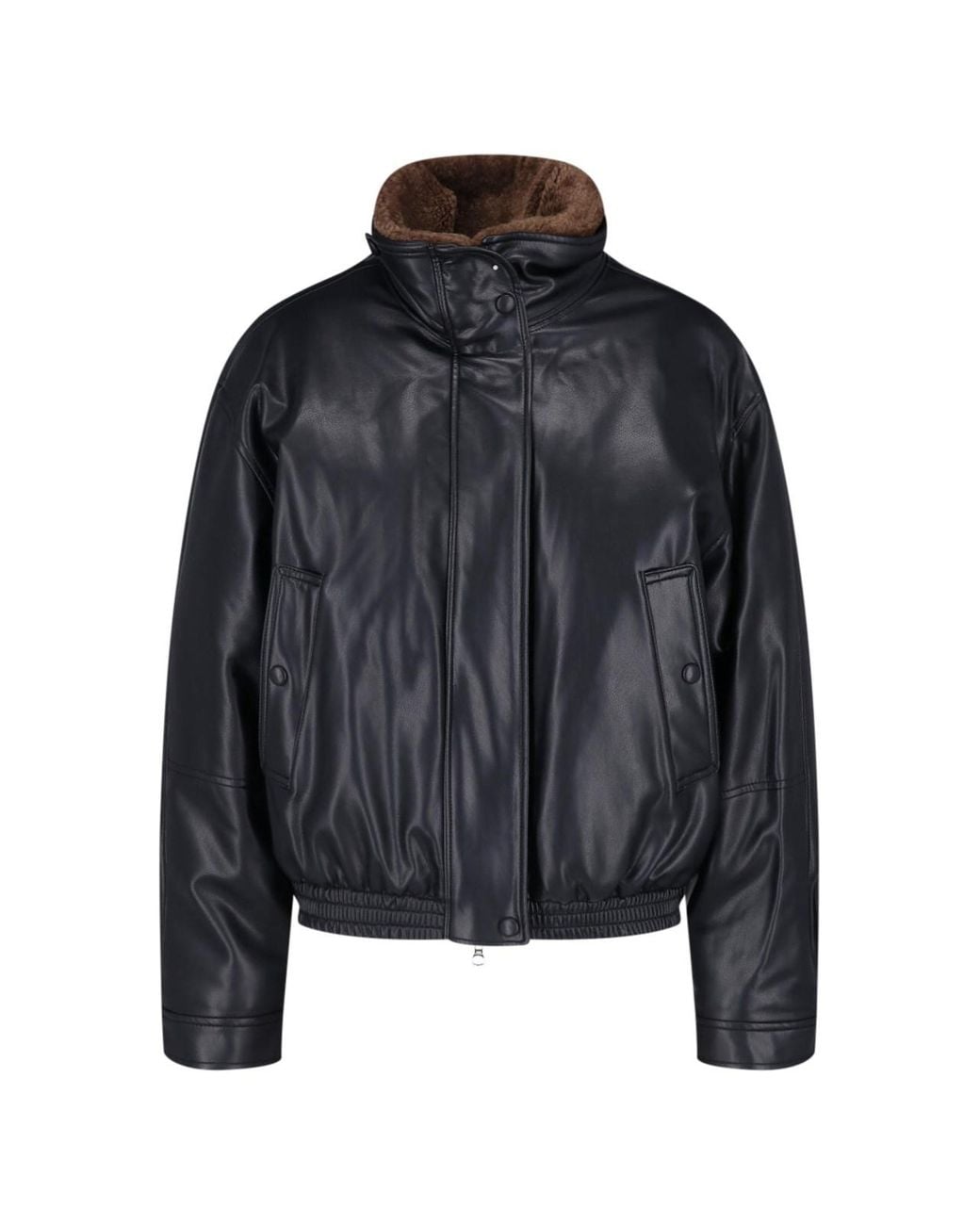 Low Classic Black Bomber Jacket