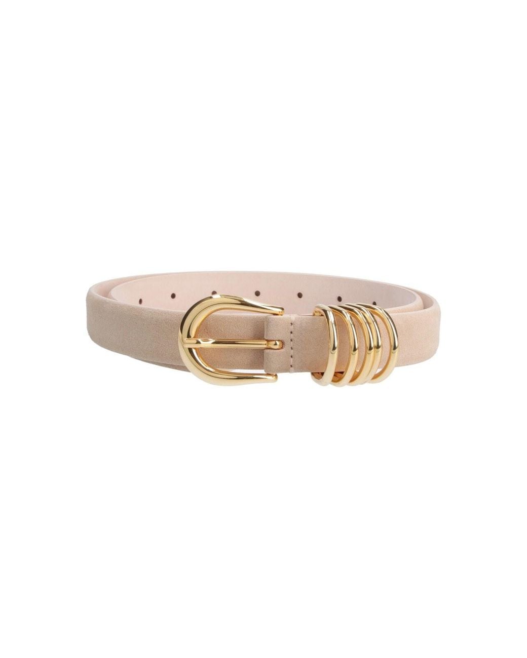 DEHANCHE Natural Leather Belt "Hollyhock"