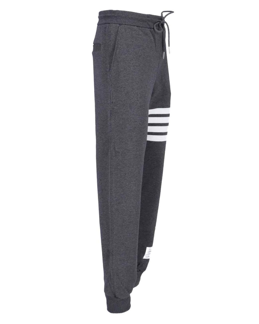 Thom Browne Gray 4-Bar" Track Pants for men