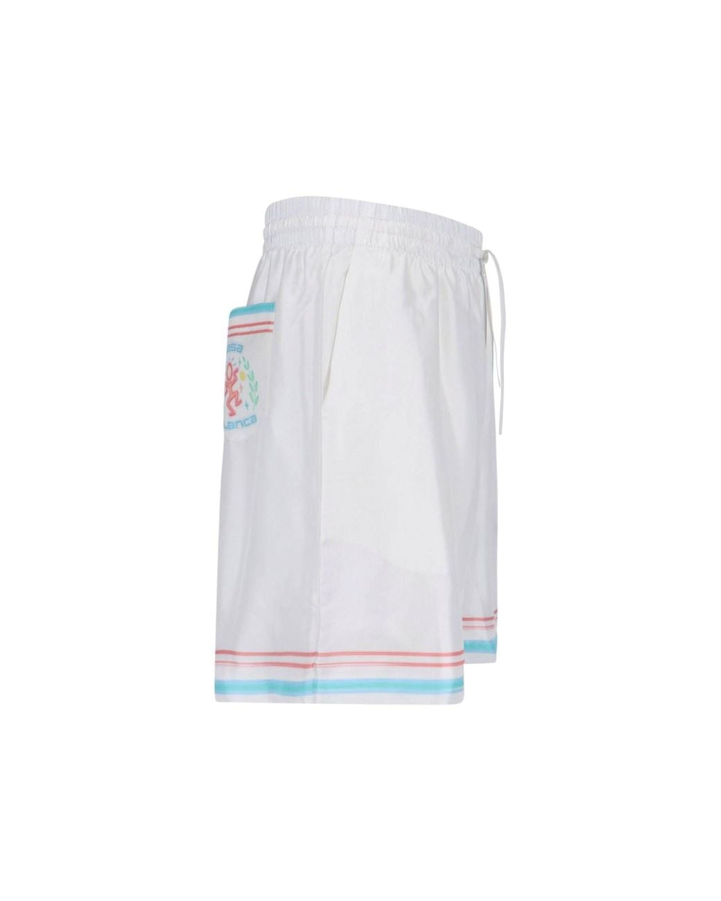 Casablanca White Trousers Silk for men