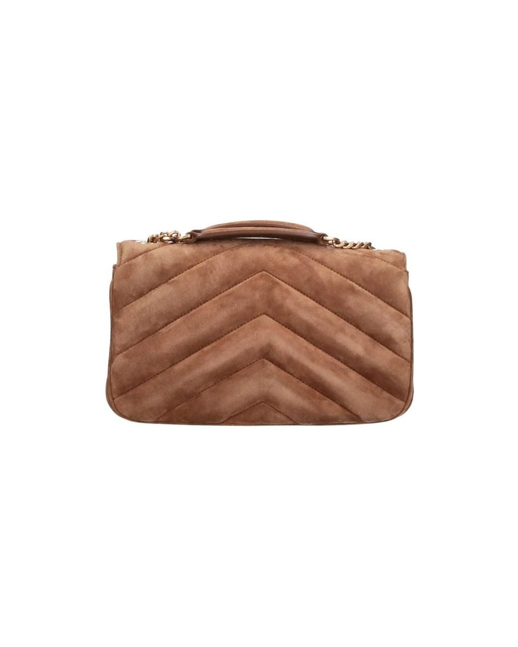 Saint Laurent Brown Small Bag “Loulou”
