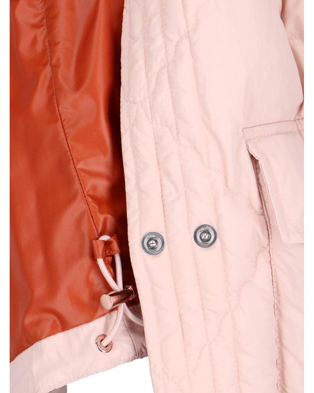 Moncler Pink Quilted Puffer Vest