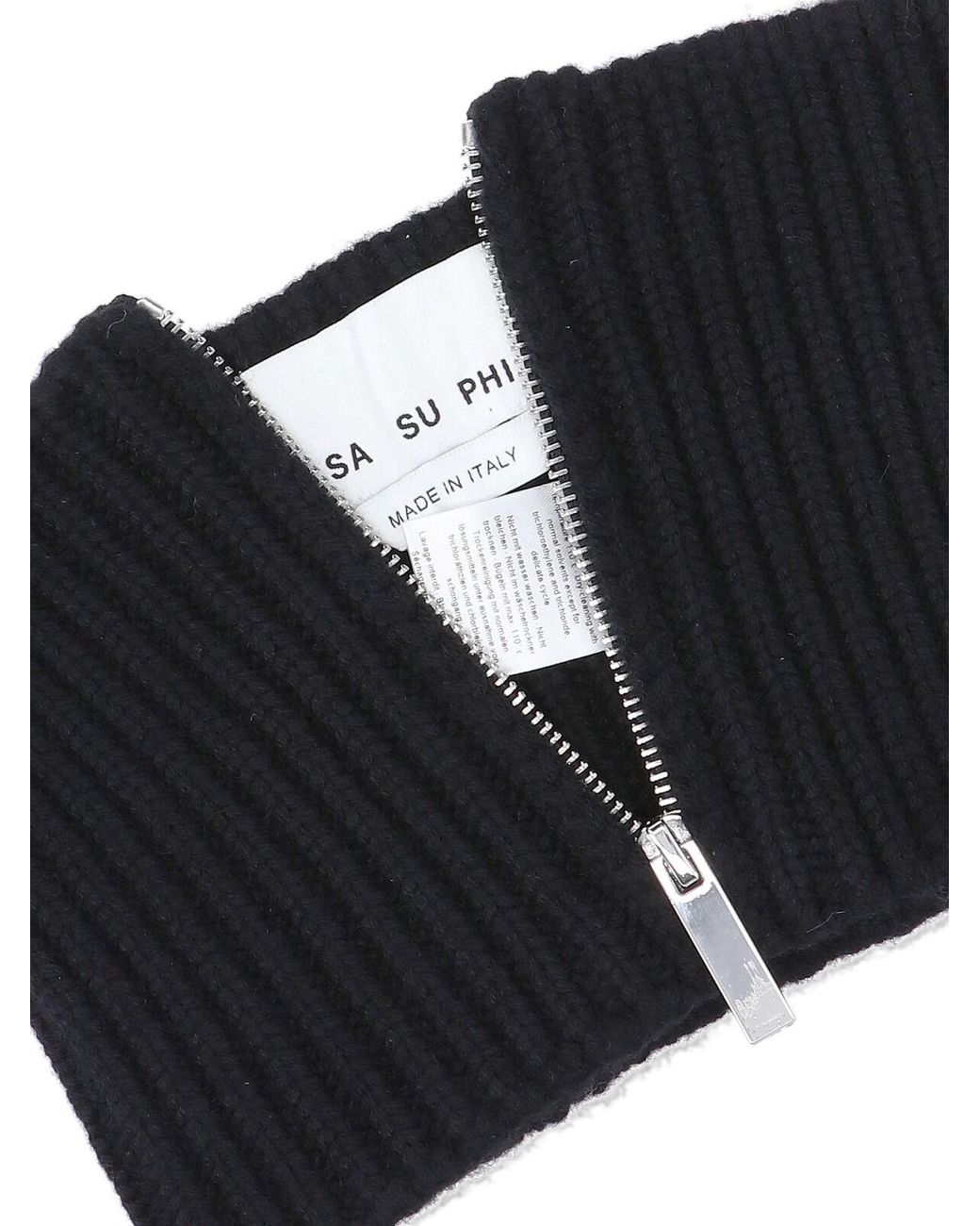Sa Su Phi Black Collar Scarf