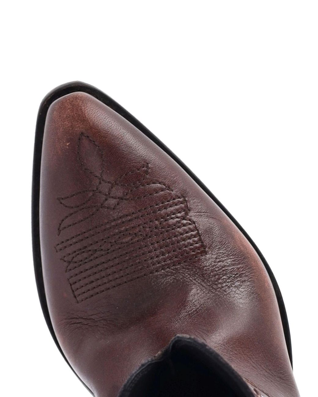 Golden Goose Deluxe Brand Brown Wish Star Tonal Stitched Boots