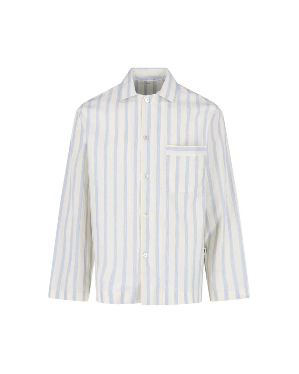 Tekla White Pajama Shirt
