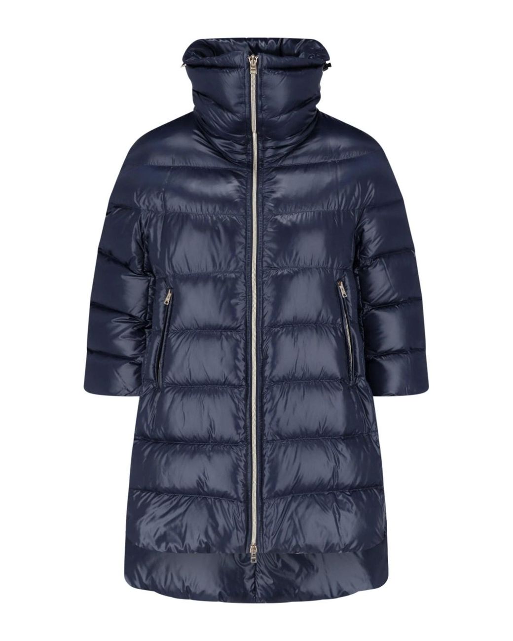 Herno Blue Cleofe Waterproof Down Jacket
