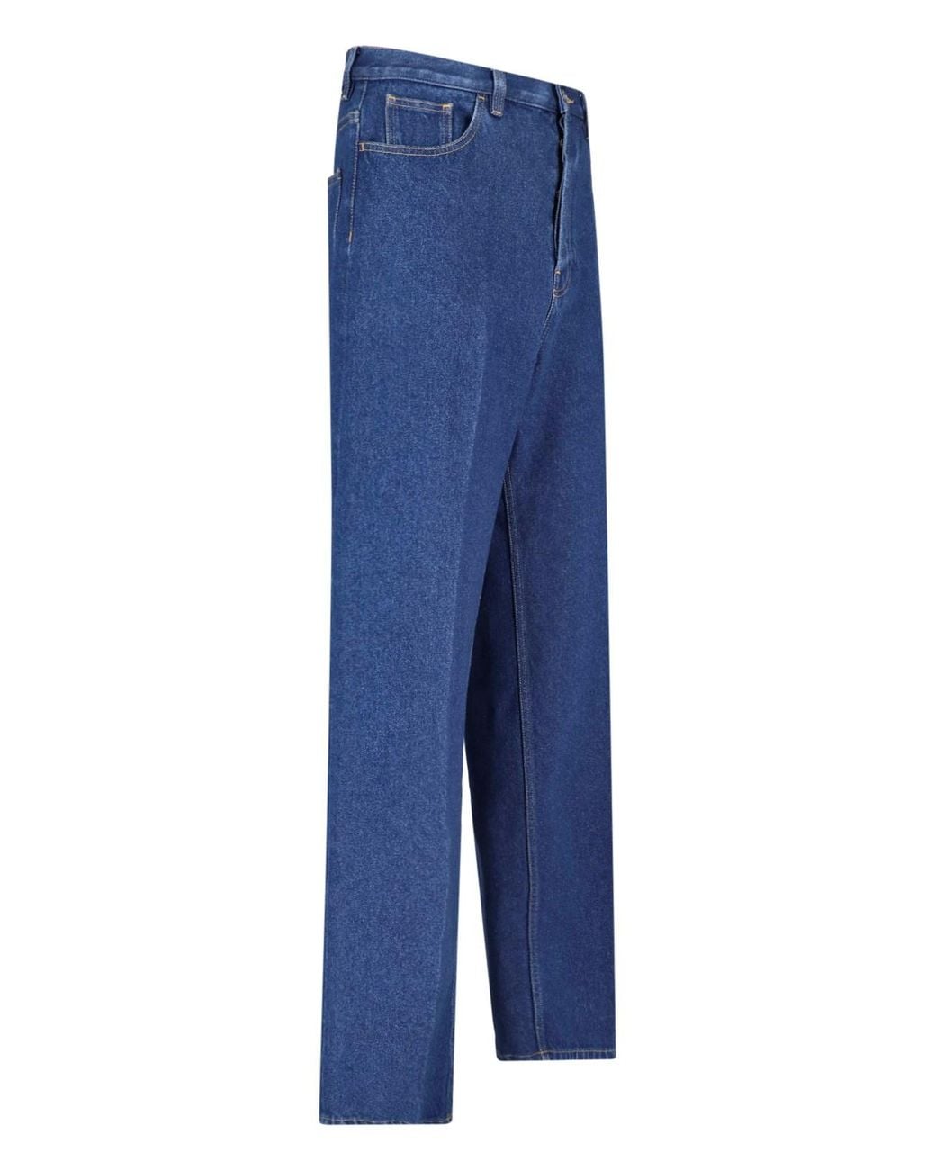 Valentino Blue Straight Jeans “Vgold” for men