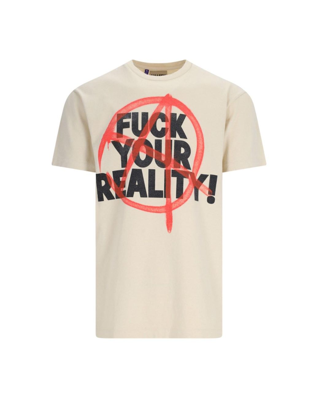 GALLERY DEPT.☆関税込☆FUCK YOUR REALITY 半袖Tシャツ GALLERY DEPT. WIP FUCK YOUR REALITY TEE | ARCHIVAL WHITE
