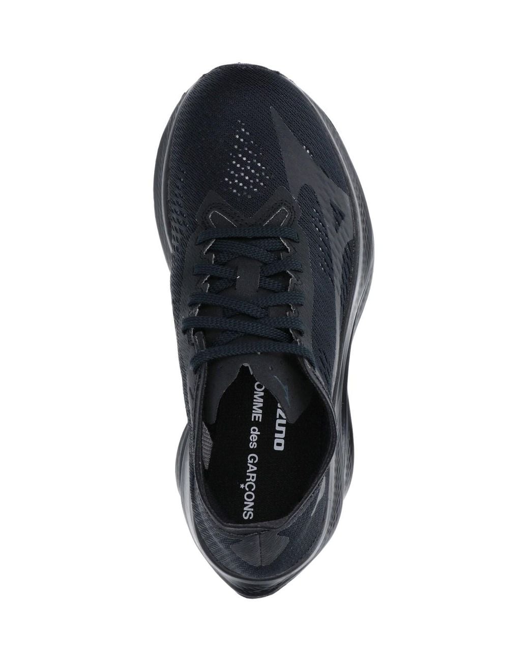 Comme des Garçons Blue All- Sneakers With Rounded Toe