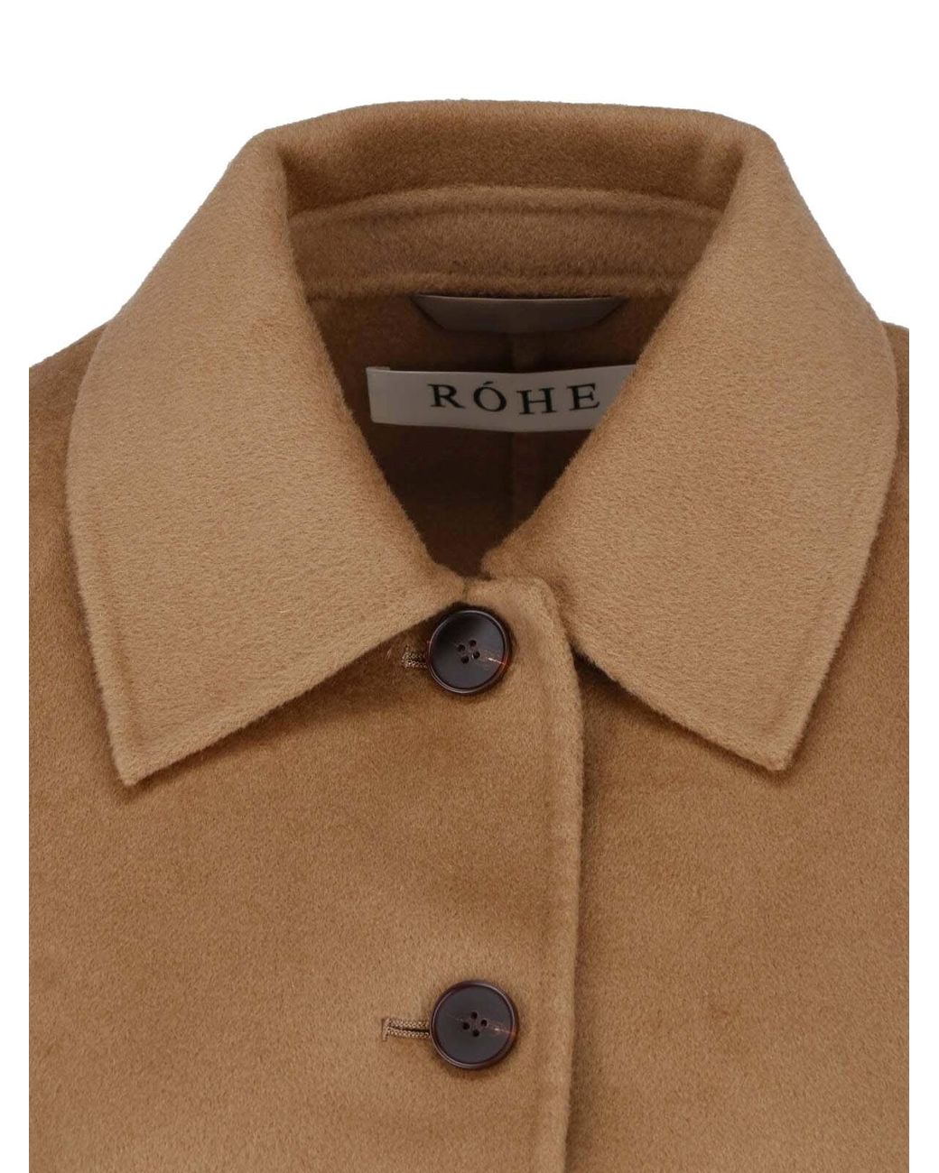 Rohe Natural Wool Button Jacket