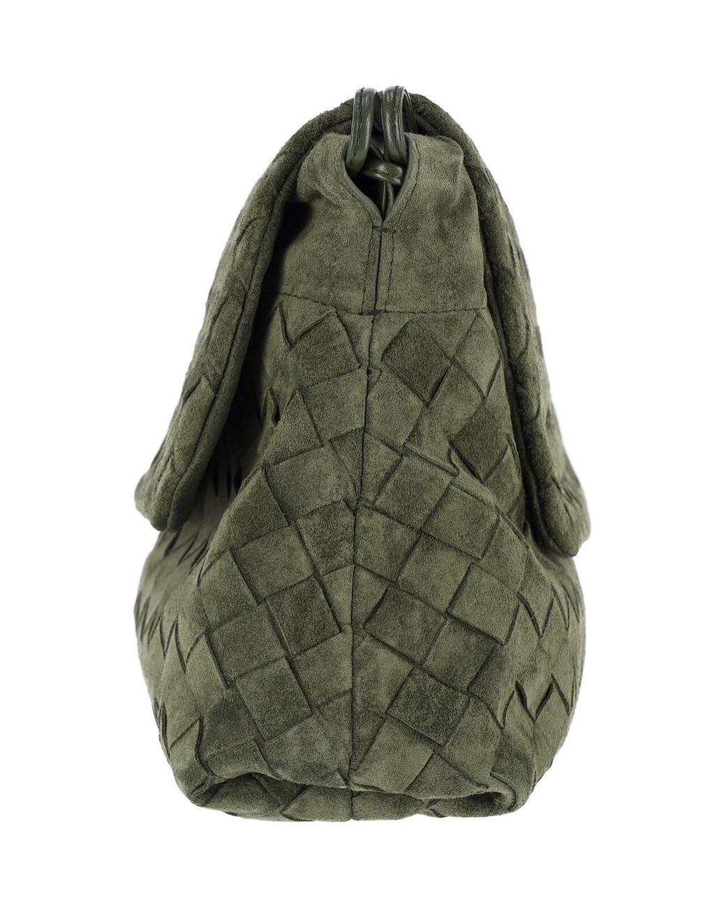 Bottega Veneta Green Shoulder Bag "Giorno"