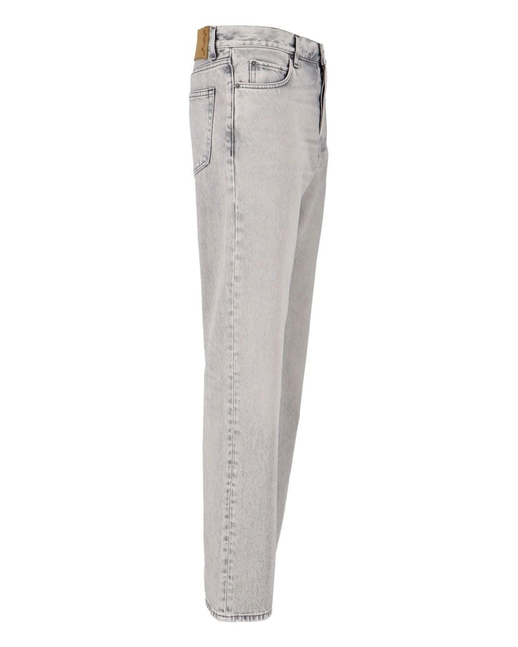 Haikure Gray "Blake" Straight Jeans for men