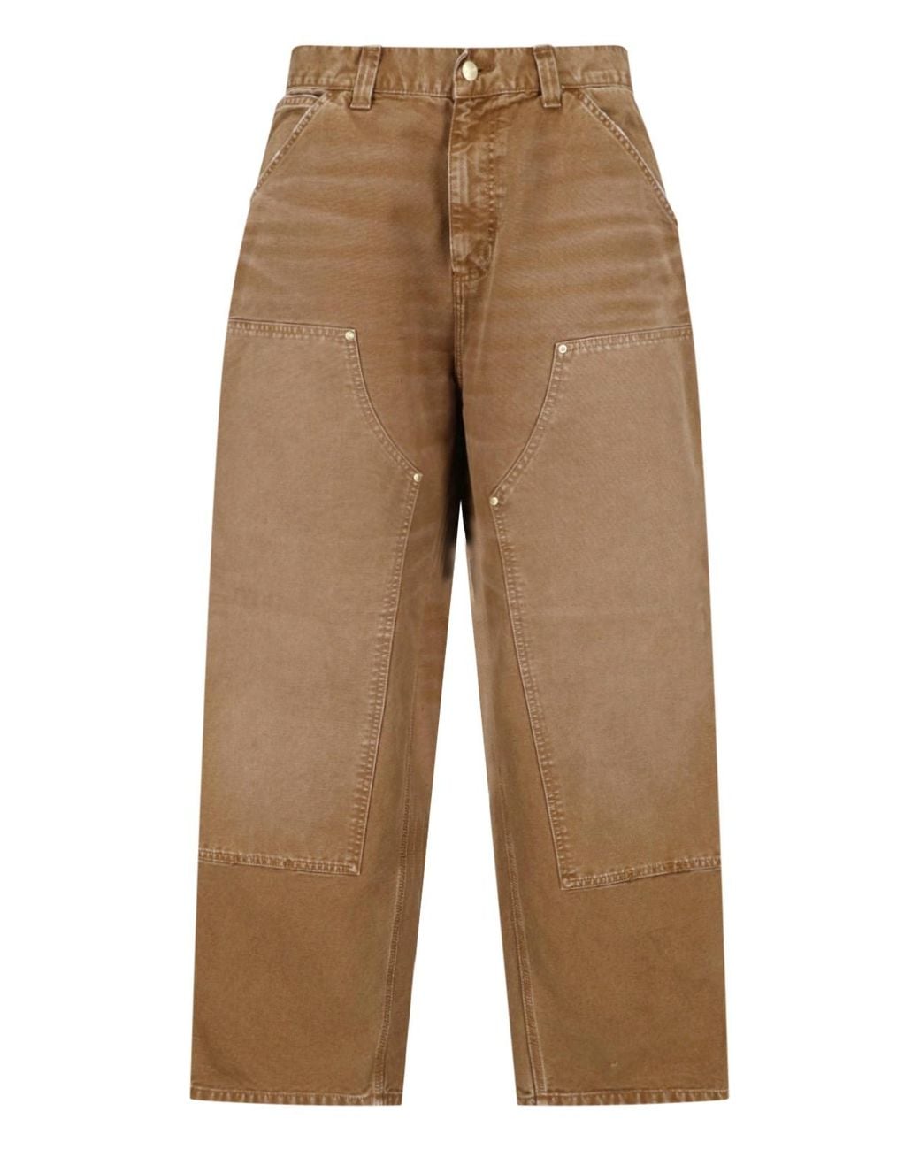 Carhartt Natural Og Double Knee Organic Cotton Wide-Leg Pants for men