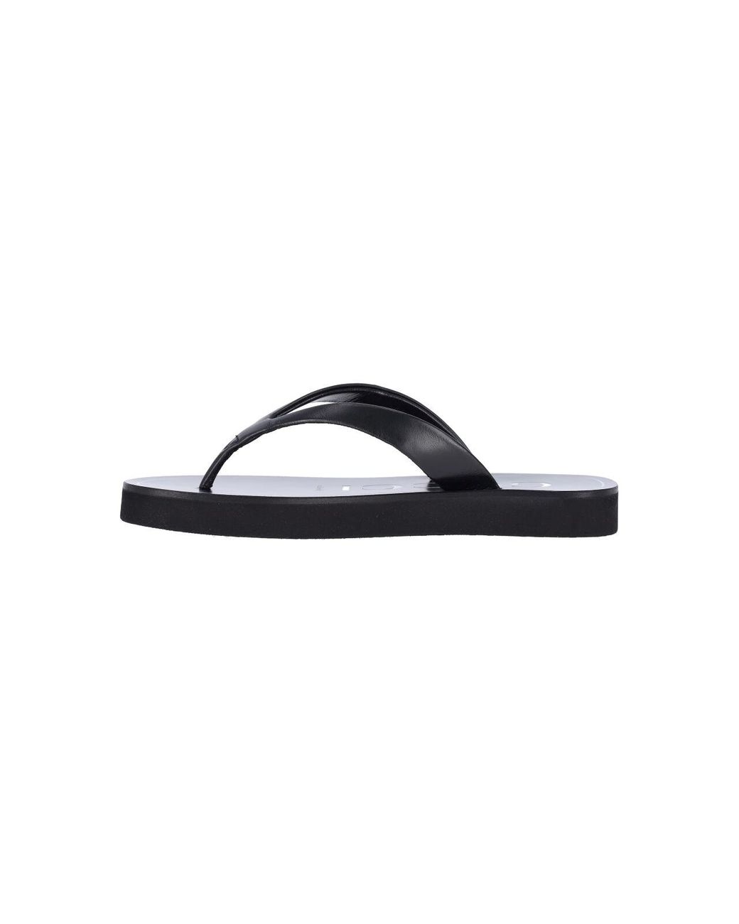 Gucci Blue Sandals "Mila Double G"
