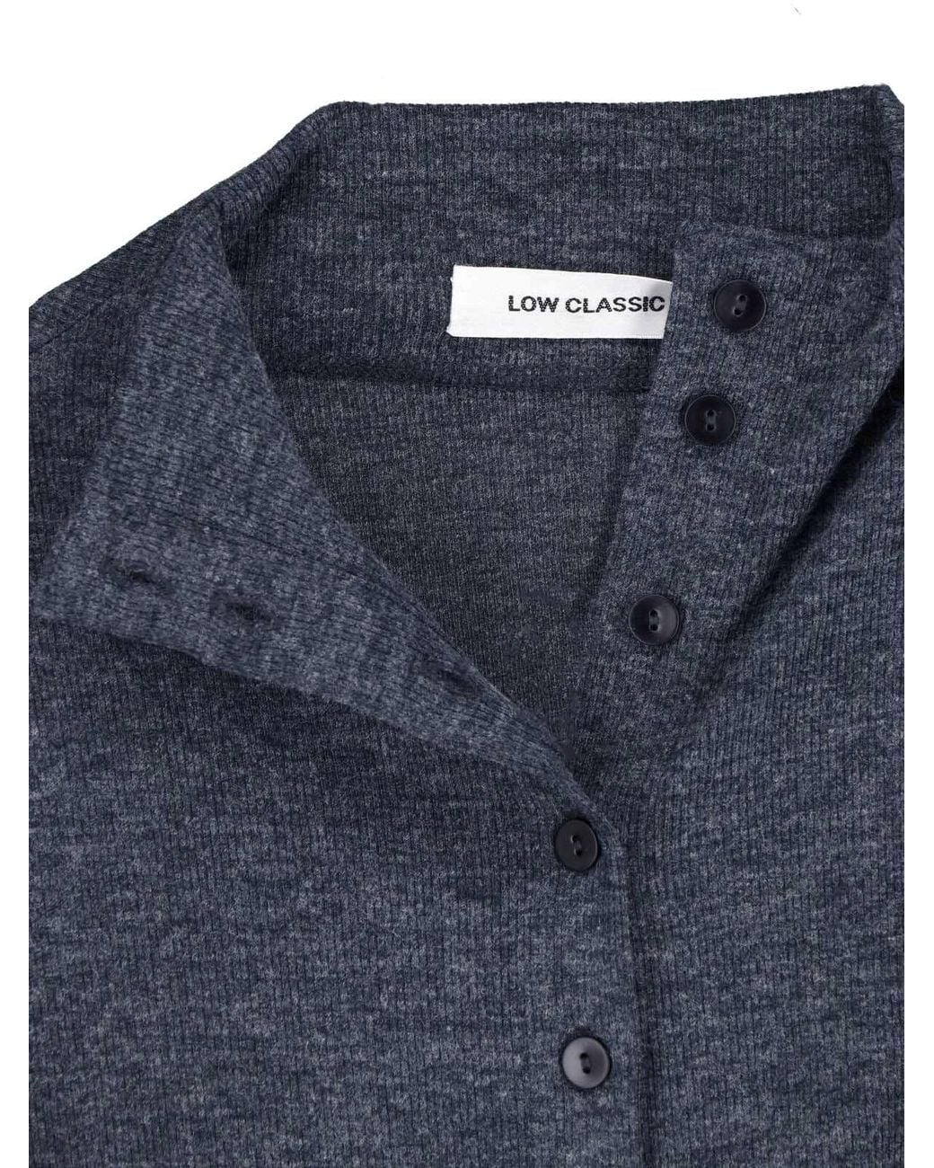 Low Classic Blue T-Shirt “Button Up Wrap”