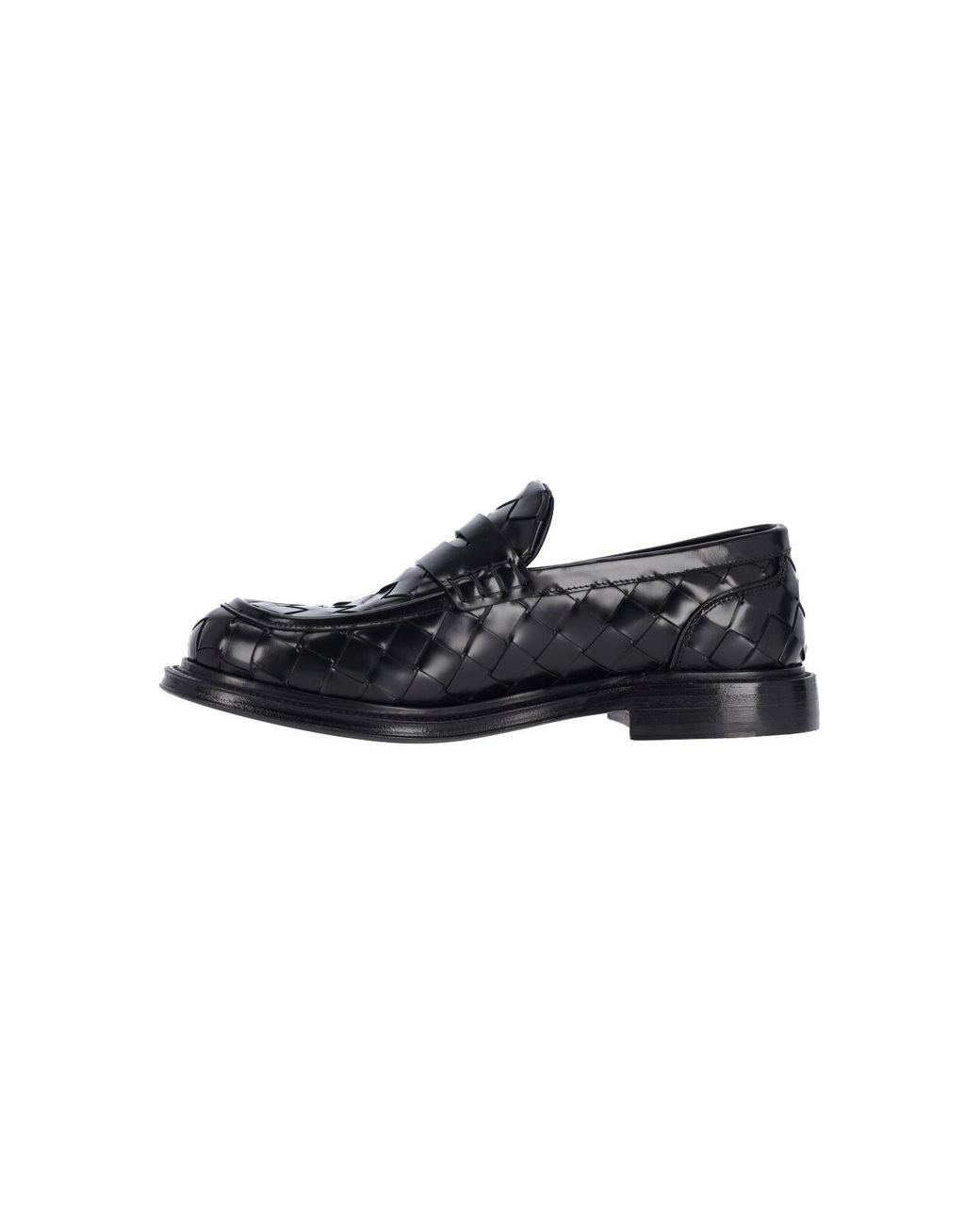 Bottega Veneta Black 'James' Loafers for men