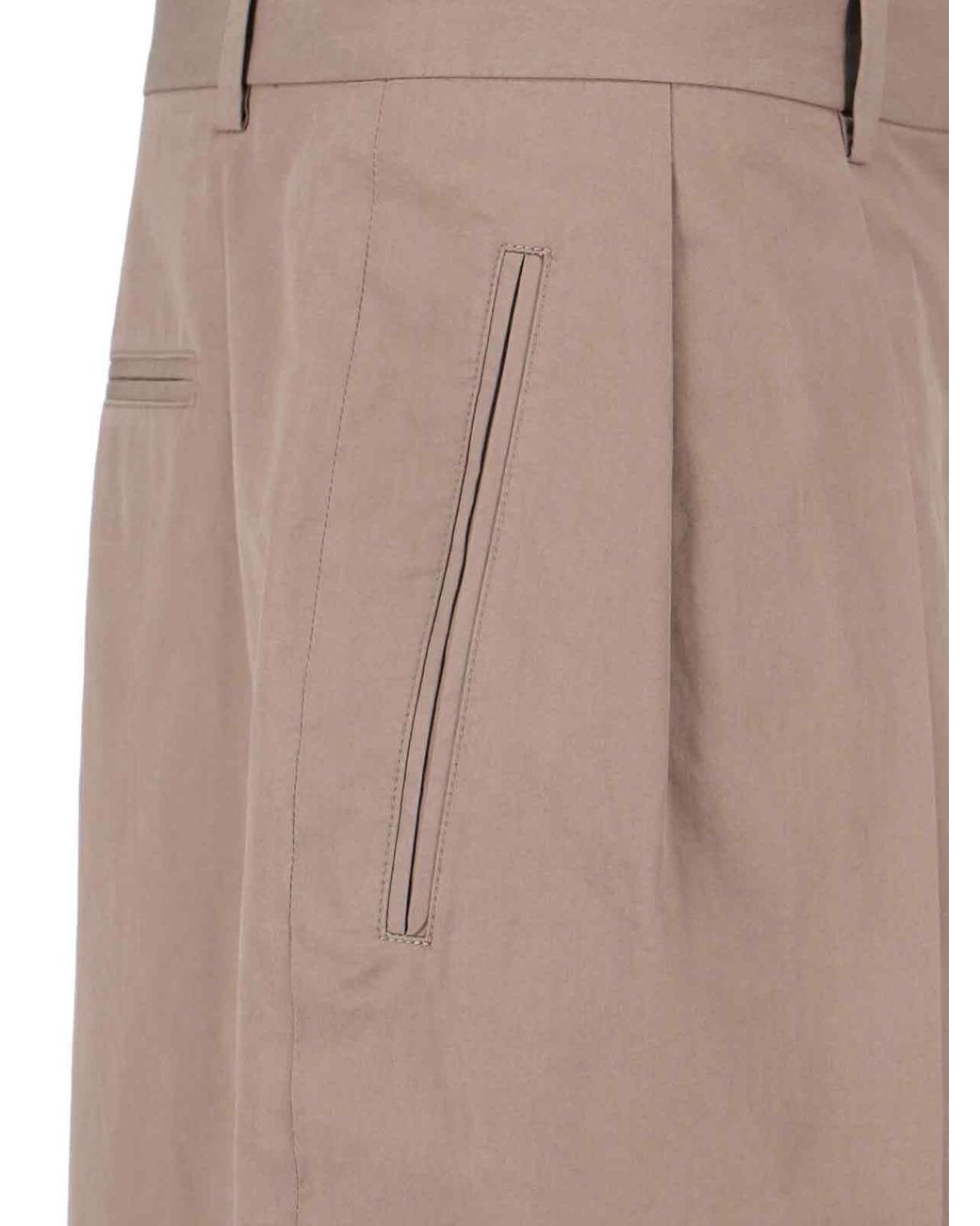 The Row Brown Tailored Pants "Alfidis"