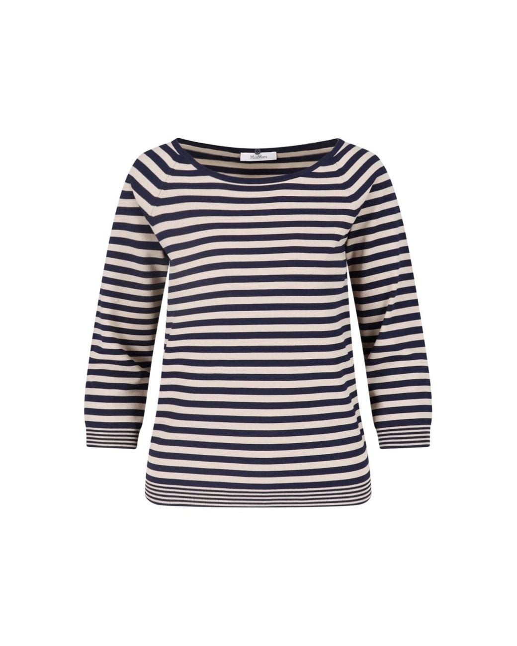 Max Mara Natural Viscose Yarn Sweater