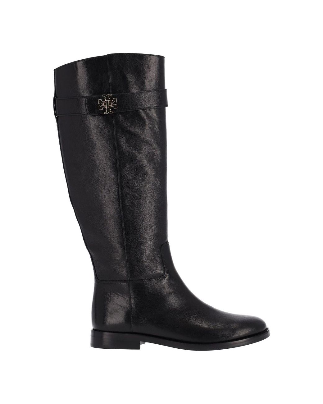 Tory Burch Black Boots "Lock Ridin"