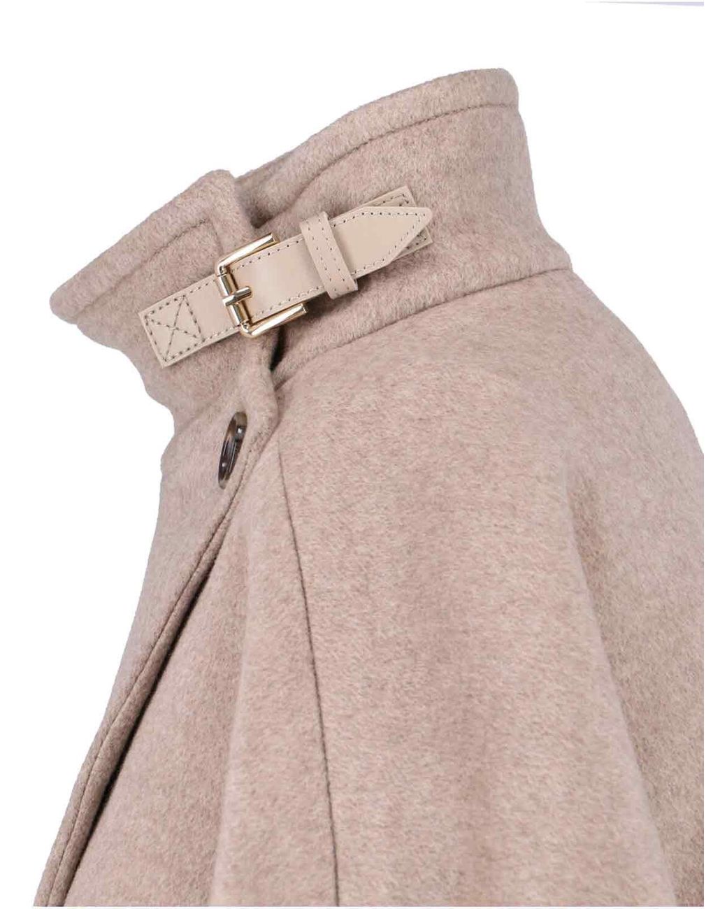 Max Mara Pink Derrik Cashmere Cape
