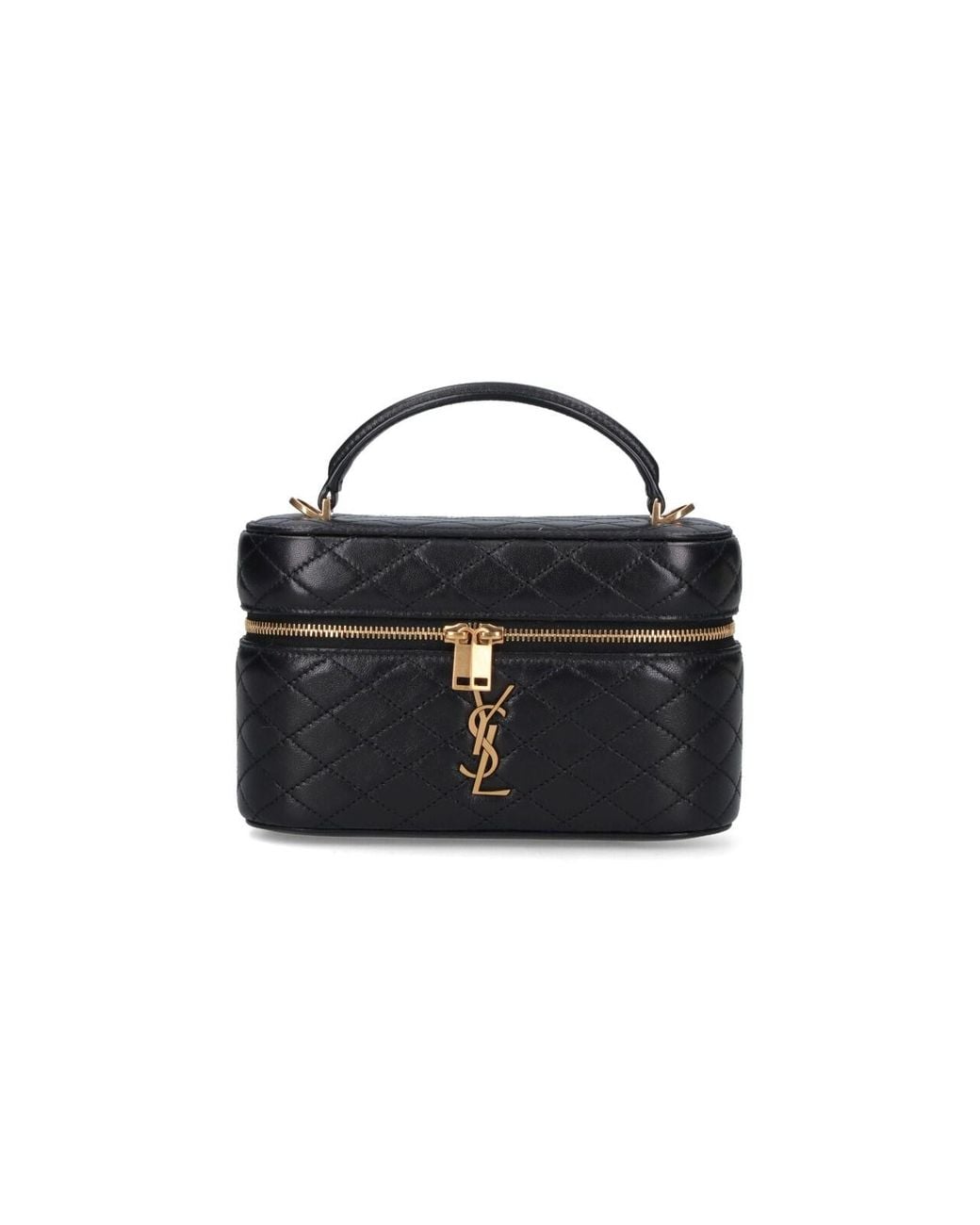 Saint Laurent Black Mini Bag "Gaby Vanity"