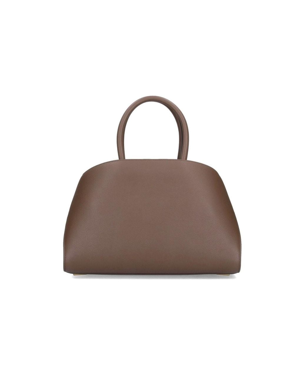 Ferragamo Brown Medium Two-Tone Handbag "Hug"