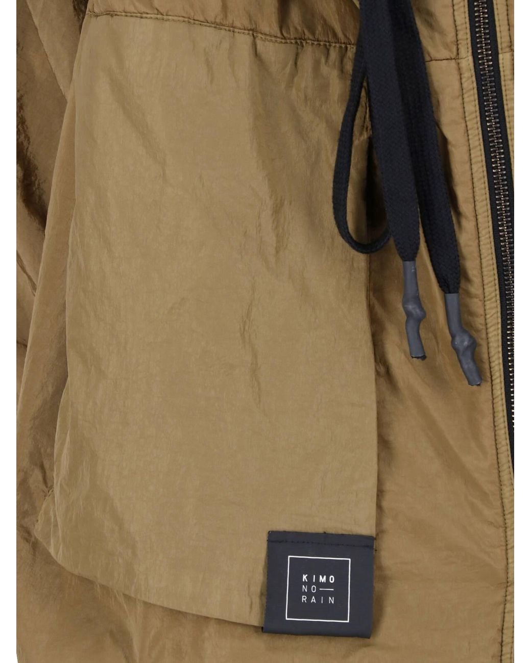 KIMO NO-RAIN Green Waterproof Reversible Jacket