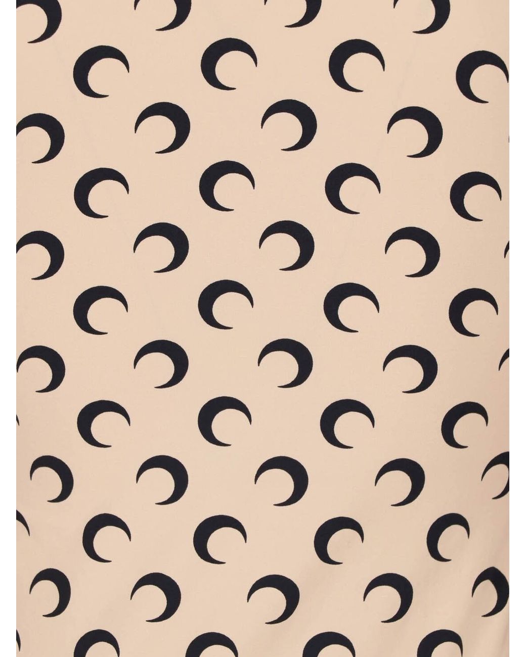 MARINE SERRE White Crescent Moon Stretch T-Shirt