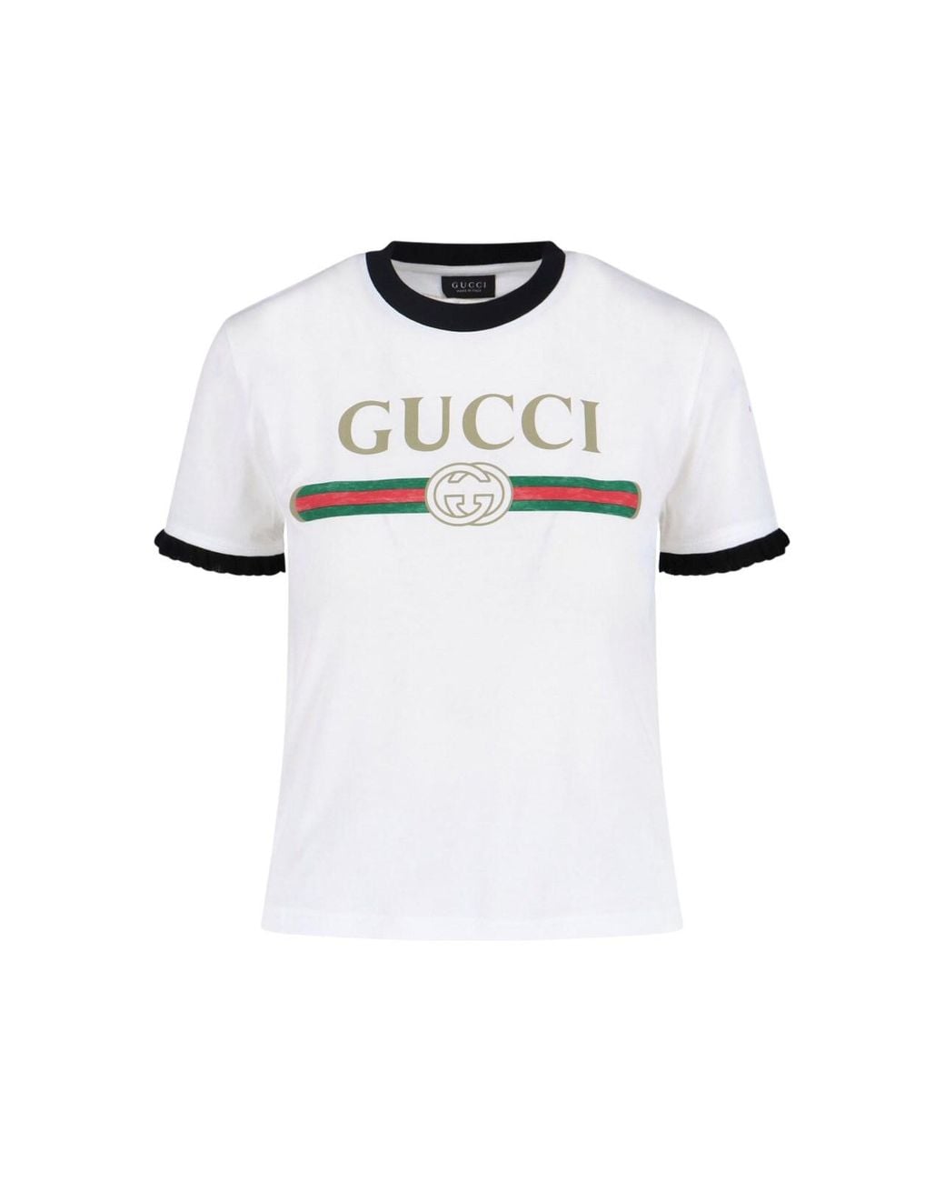 Gucci White Logo T-Shirt