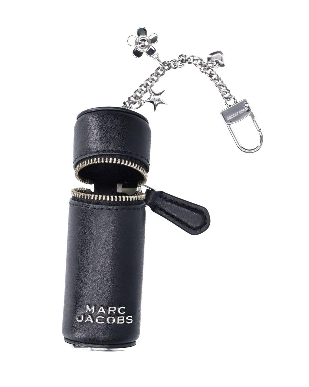Marc Jacobs White Keychain Charm "The Lipstick Case"