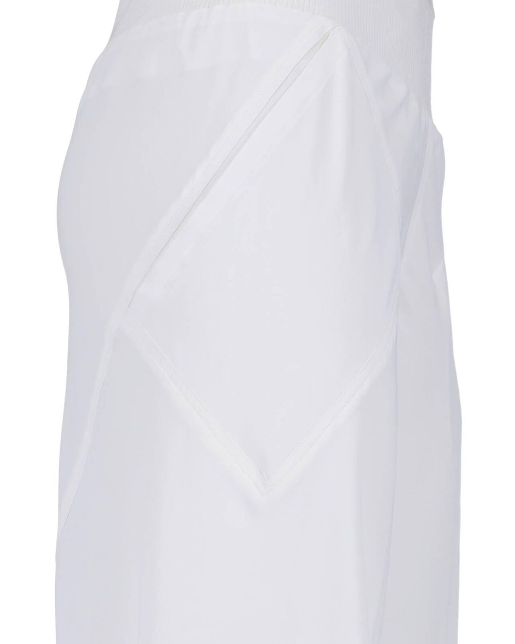 Rick Owens White Sport Pants