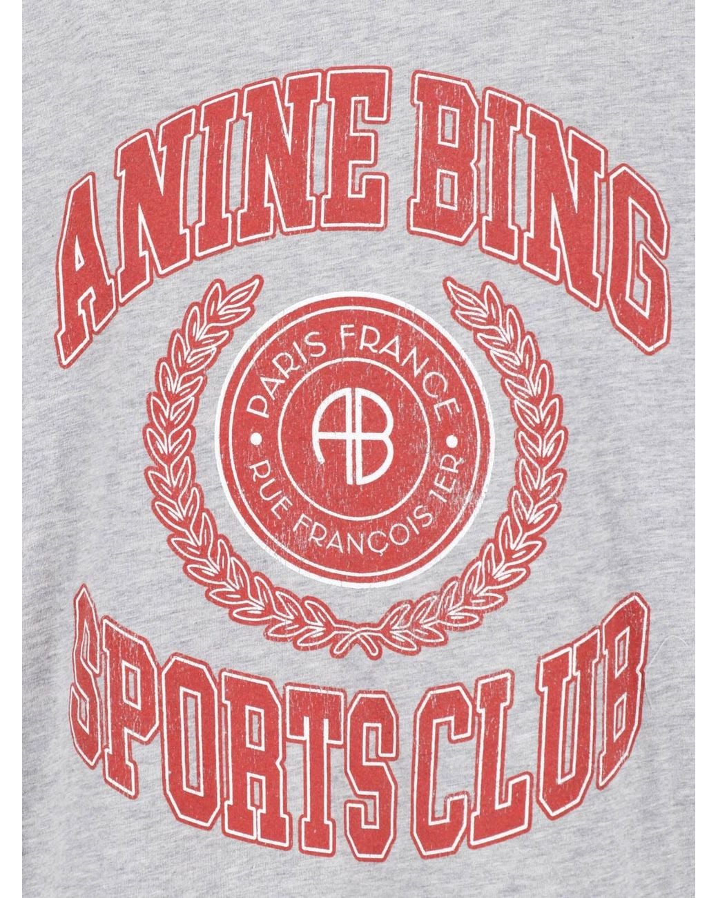 Anine Bing White T-Shirt "Cade"