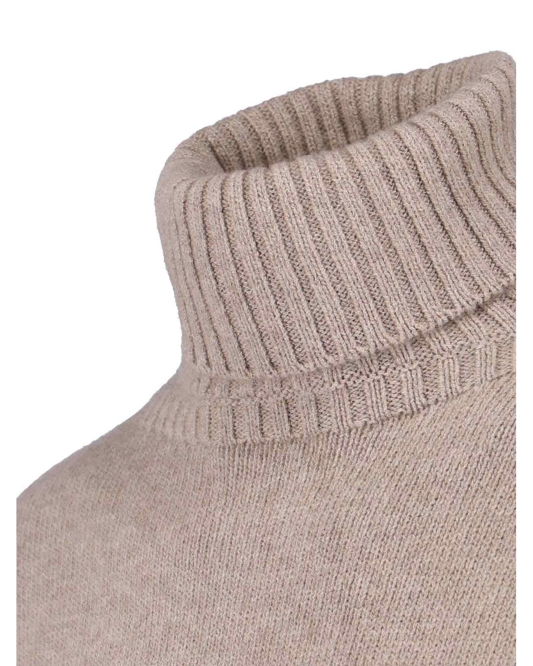 Loro Piana Gray Cashmere Sweater for men