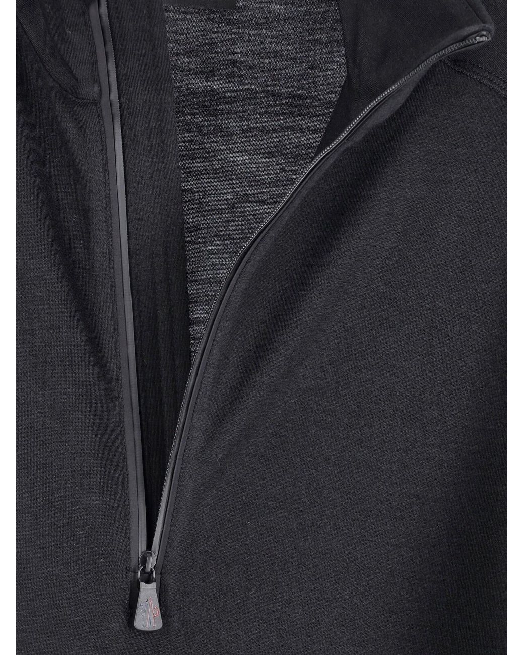 Moncler Blue Logo Sweater for men