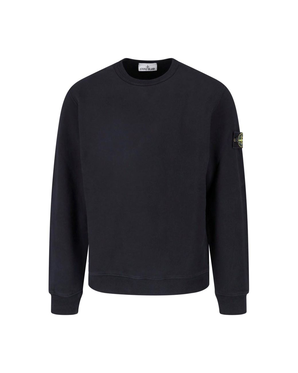 Stone Island Blue Sweatshirt Logo "Compass" for men